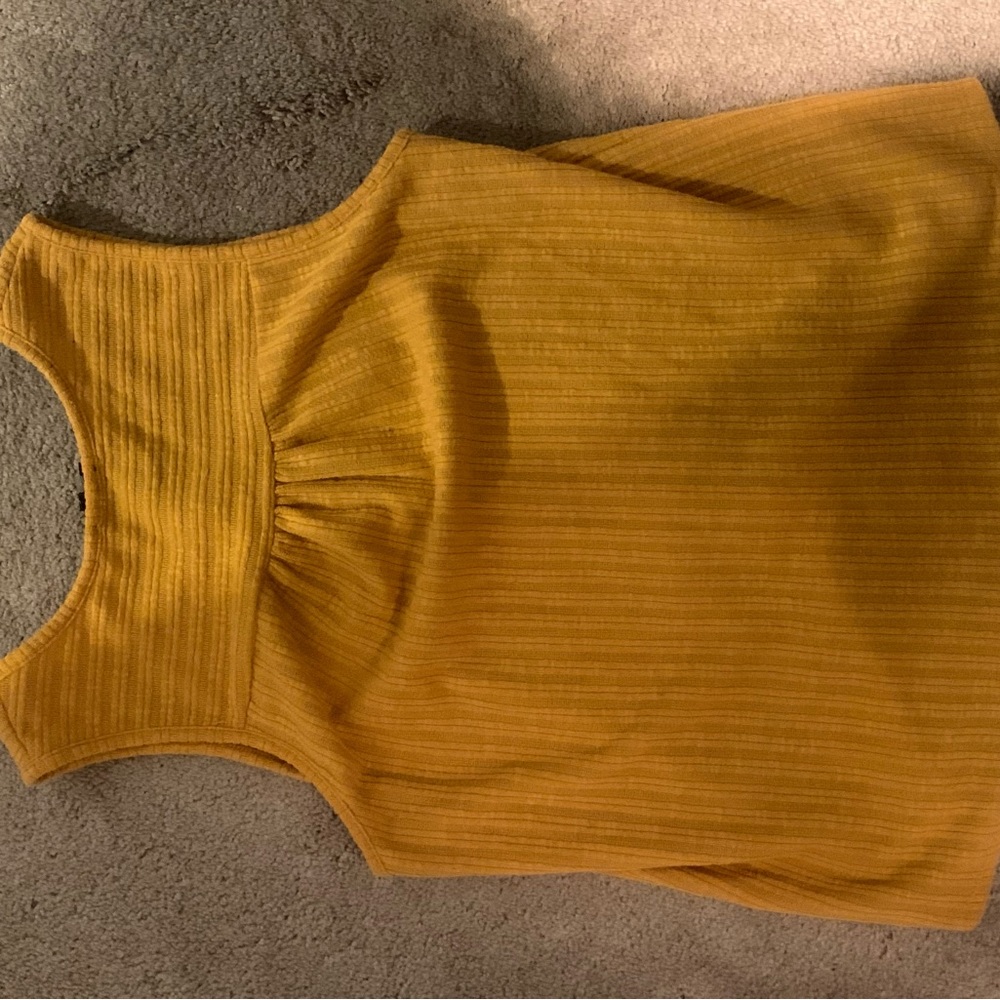 Mustard shirt